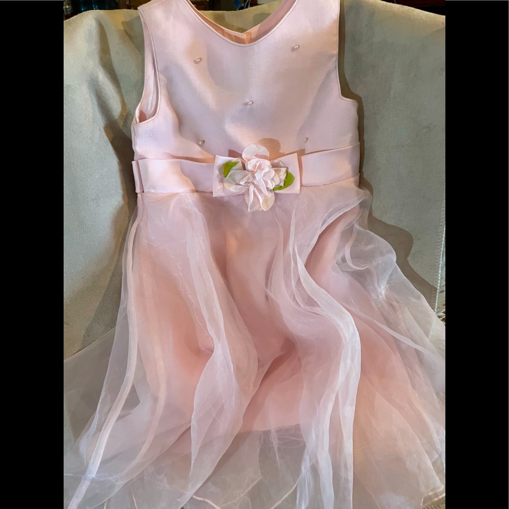 Beautiful Pink Sheer Dress
